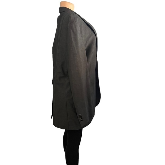 3/$30 🍂 Brooks Brothers Dark Grey Wool Blazer Jacket - Picture 6 of 10